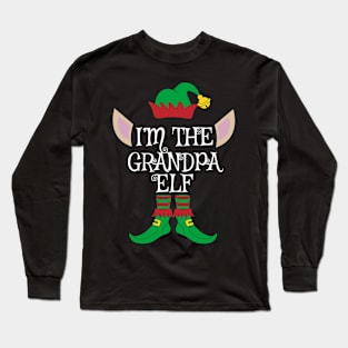 I'm The Grandpa Christmas Elf Long Sleeve T-Shirt